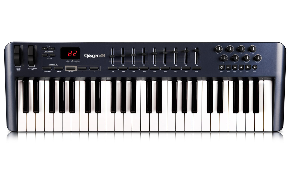 m audio oxygen 8 driver for mac